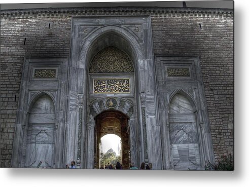 Mosque Metal Print featuring the photograph Mosque by Jackie Russo