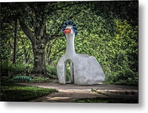 Mother Goose Metal Print featuring the photograph Mother Goose by Ray Congrove
