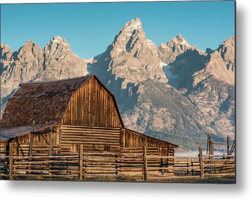 Homestead Metal Print featuring the photograph Moulton Barn by Jody Partin