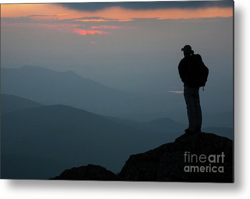 Adventure Metal Print featuring the photograph Mount Clay Sunset - White Mountains, New Hampshire by Erin Paul Donovan