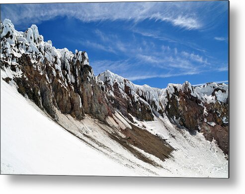 Mount Hood Metal Print featuring the photograph Mount Hood by Stevyn Llewellyn