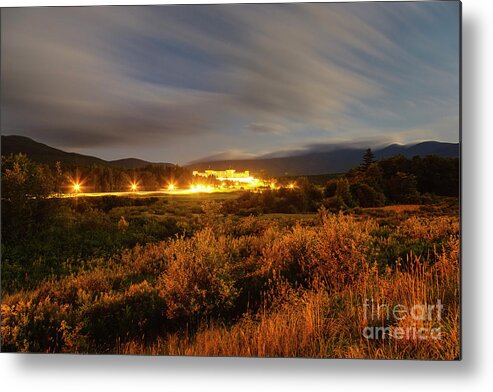 Architecture Metal Print featuring the photograph Mount Washington Resort - Bretton Woods, New Hampshire by Erin Paul Donovan