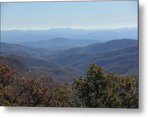 Mountains Metal Print featuring the photograph Mountain Landscape 4 by Allen Nice-Webb