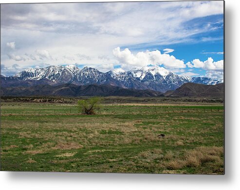 Beauty Metal Print featuring the photograph Mt. Nebo and Friends by K Bradley Washburn
