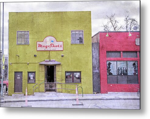 Restaurant Metal Print featuring the photograph Mug Shots Austin Texas by Betsy Knapp