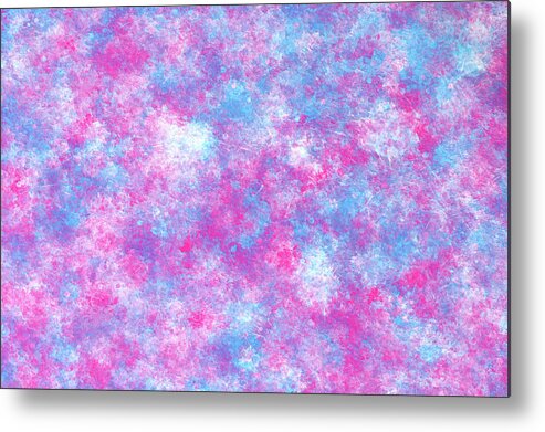 Pinks Metal Print featuring the digital art Multicolor Texture 006 by DiDesigns Graphics