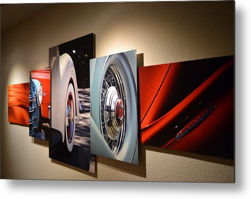  Metal Print featuring the photograph My Art on the wall by Dean Ferreira