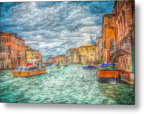 my Italy Metal Print featuring the painting My Italy by Mark Taylor