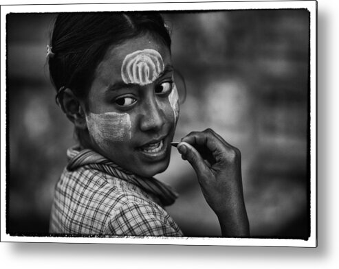 Myanmar Metal Print featuring the photograph Myanmar Lost in Time 12 by David Longstreath