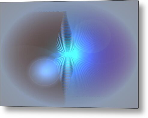  Metal Print featuring the digital art Mystery by Andreas R Wesener