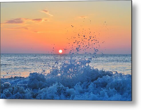 Outer Banks Metal Print featuring the photograph Nags Head Sunrise 7/15/16 by Barbara Ann Bell
