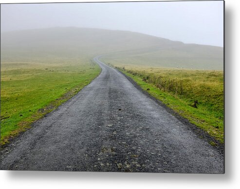 Mist Metal Print featuring the photograph Napoleon Route by Fabrizio Troiani