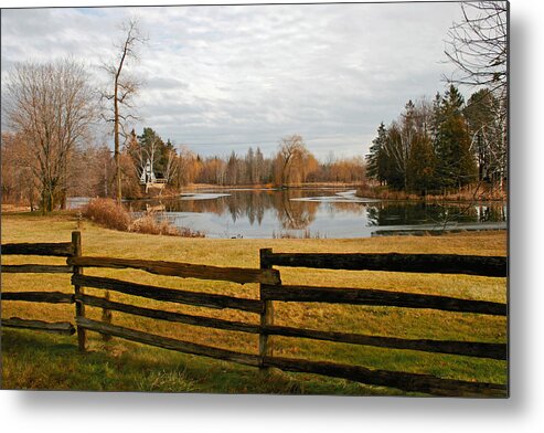 Landscape Metal Print featuring the photograph Naturally Painted Landscape by Levin Rodriguez