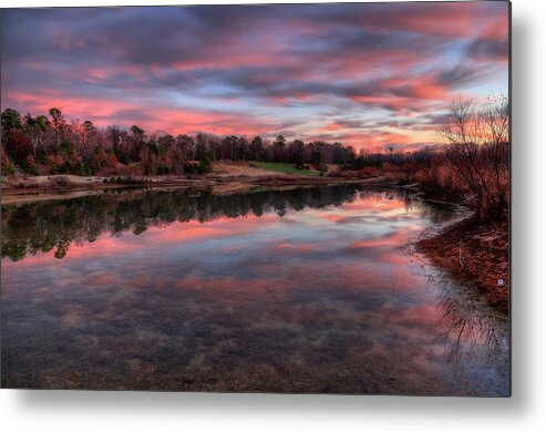 Nature Metal Print featuring the photograph Nature Reserved by John Loreaux