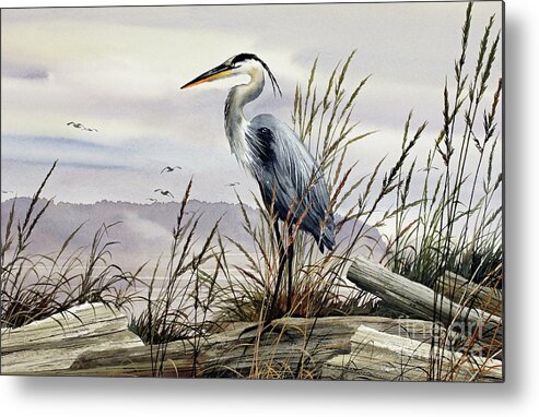 Natures Elegance Metal Print featuring the painting Natures Elegance by James Williamson