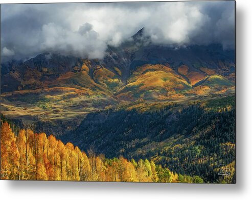 Colorado Metal Print featuring the photograph Nature's Quilt by Debra Boucher