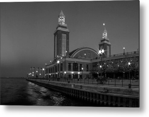  Chicago Metal Print featuring the photograph Navy Pier in Chicago by Twenty Two North Photography