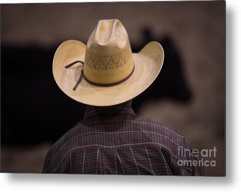 Hat Metal Print featuring the photograph New Hat by Lynn Sprowl