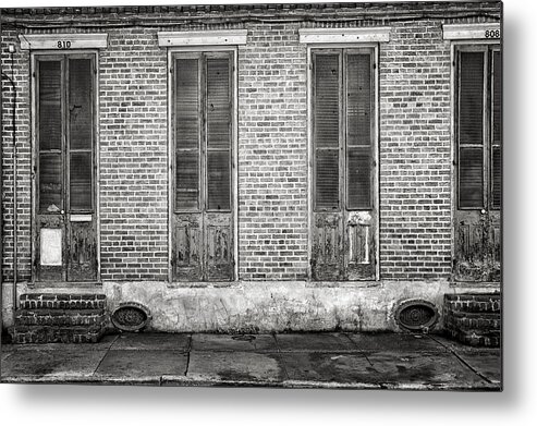 New Orleans Living Metal Print featuring the photograph New Orleans Living by Steven Michael