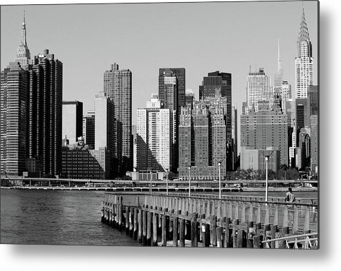 Nyc Metal Print featuring the photograph New York City-7 by Nina Bradica