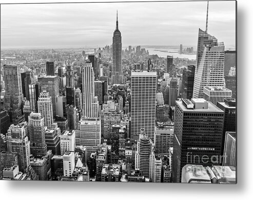 New York Metal Print featuring the photograph New York City by Anthony Sacco