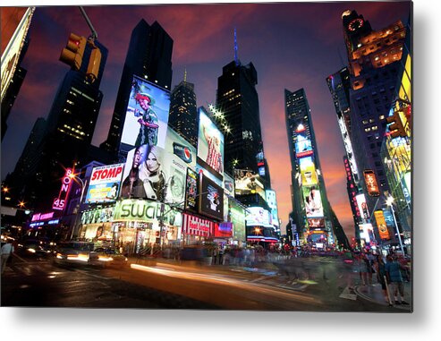 Michalakis Ppalis Metal Print featuring the photograph New York Cityscape by Michalakis Ppalis