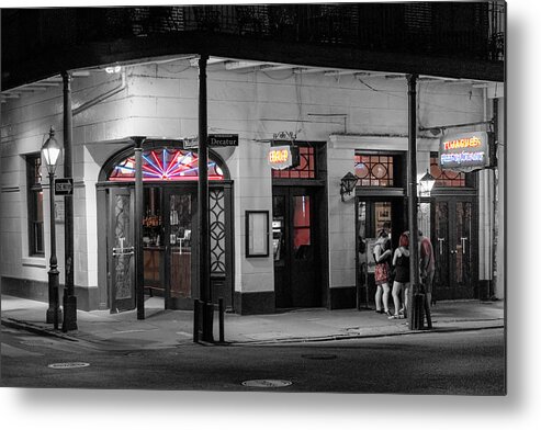 New Orleans Metal Print featuring the photograph Night Life by Glenn DiPaola