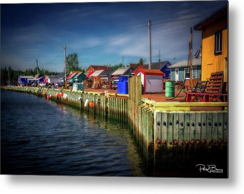 North Rustico Metal Print featuring the photograph North Rustico Harbour by Patrick Boening