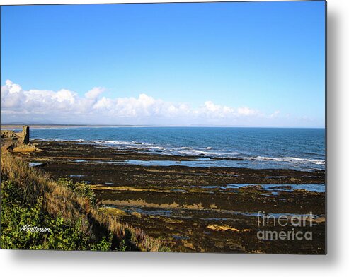 North Sea Metal Print featuring the photograph North Sea St Andrews Scotland by Veronica Batterson
