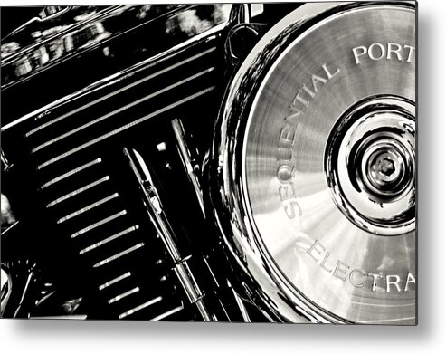Harley Davidson Metal Print featuring the photograph Not My Harley by Roger Passman