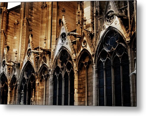 Notre Dame Church Metal Print featuring the photograph Notre Dame by David Chasey