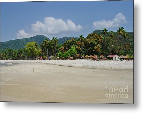 Nature Metal Print featuring the photograph Number 2 Beach by Hussein Kefel