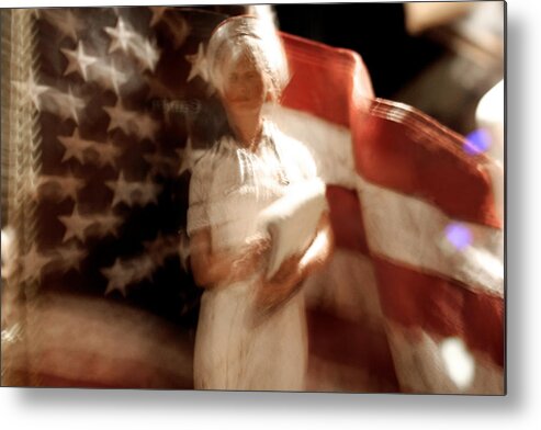 Motion Metal Print featuring the photograph Nursing America by Ric Bascobert