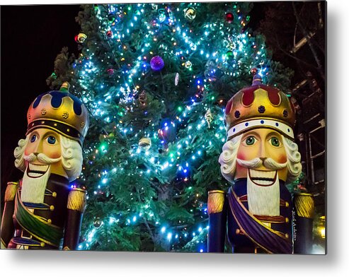 Nutcrackers Metal Print featuring the photograph Nutcrackers On Guard by Mick Anderson
