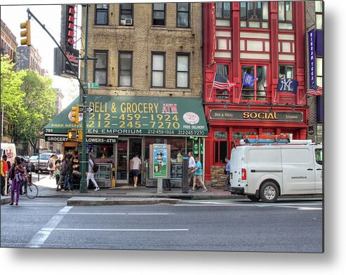 Nyc Metal Print featuring the photograph NYC Deli and Grocery by Jackson Pearson