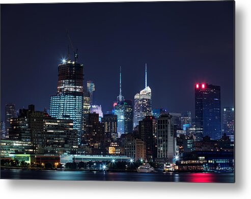 Landscape Metal Print featuring the photograph Nyc2 by Rob Dietrich