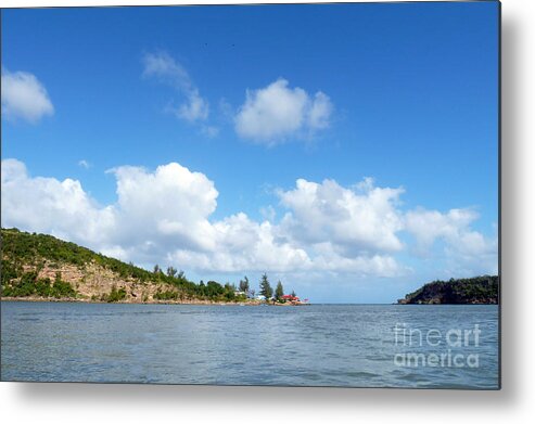 Photography Metal Print featuring the photograph Ocean opening by Francesca Mackenney