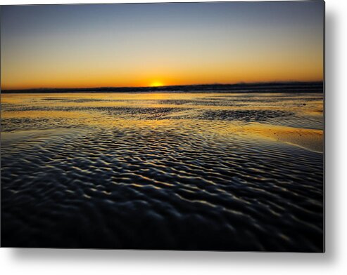 Day Metal Print featuring the photograph Ocean Shores Sunset by Pelo Blanco Photo