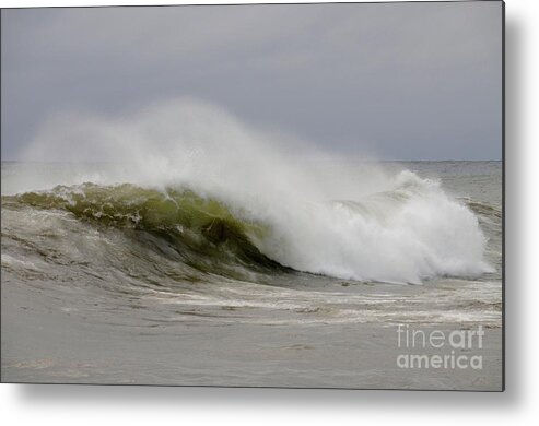 North Shore Metal Print featuring the photograph October Fury #2 by Sandra Updyke