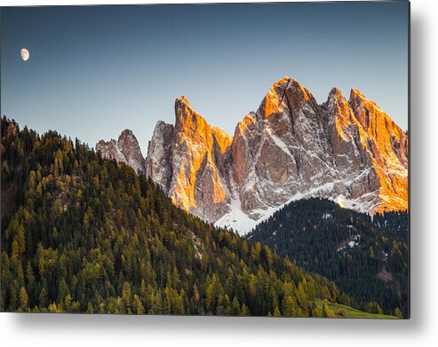 Alp Metal Print featuring the photograph Odle peaks by Stefano Termanini