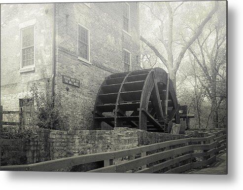 Old Graue Mill Metal Print featuring the photograph Old Graue Mill by Julie Palencia