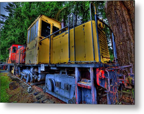 Train Metal Print featuring the photograph Old Train by David Patterson
