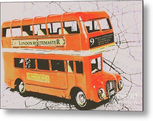 Transport Metal Print featuring the photograph Old United Kingdom Travel Scene by Jorgo Photography
