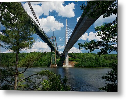 Lawrence Metal Print featuring the photograph Old vs New by Lawrence Boothby