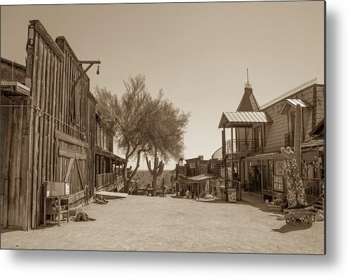 Western Metal Print featuring the photograph Old West 4 by Darrell Foster