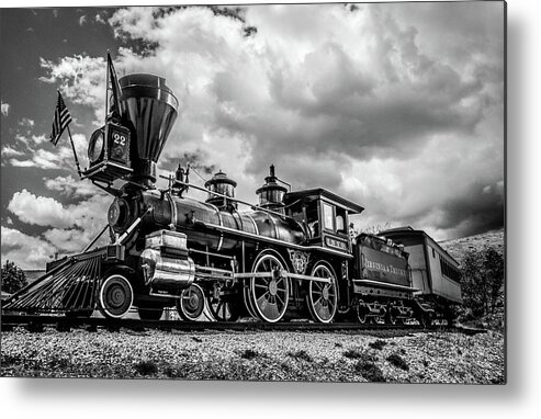 Train Metal Print featuring the photograph Old West Train by Steph Gabler