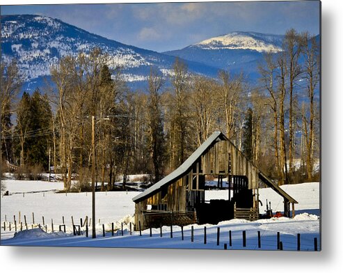 North Idaho Metal Print featuring the photograph On Hold by Albert Seger