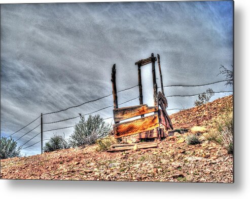  Metal Print featuring the photograph On The Farm by John Johnson