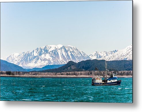 Alaska Metal Print featuring the photograph On the way by Charles McCleanon