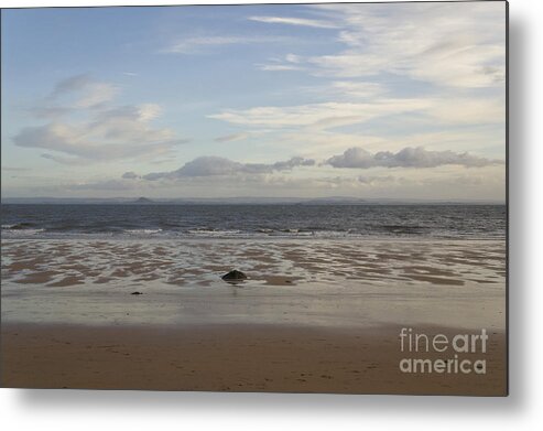 Seascape Metal Print featuring the photograph Open. Seascape. by Elena Perelman